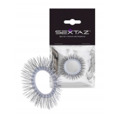 Круглое эрекционное кольцо с «ресничками» - Sextaz - во Владивостоке купить с доставкой