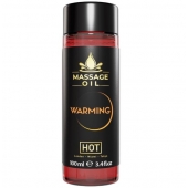 Массажное масло с согревающим эффектом Massage Oil Warming - 100 мл. - HOT - купить с доставкой во Владивостоке