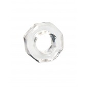 Прозрачное эрекционное кольцо в форме гайки - Sex Expert - во Владивостоке купить с доставкой