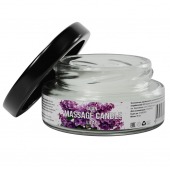 Массажная свеча «Сирень» - 50 мл. - SGAN - купить с доставкой во Владивостоке