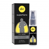 Пролонгатор-сыворотка pjur Superhero Delay Serum - 20 мл. - Pjur - купить с доставкой во Владивостоке