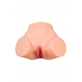 Телесный реалистичный мастурбатор-полуторс с 2 любовными входами - No Name - во Владивостоке купить с доставкой