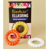 Цветное рельефное эрекционное кольцо Ellasring - Sitabella - во Владивостоке купить с доставкой