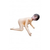 Телесная надувная секс-кукла в позиции догги-стайл - NMC - во Владивостоке купить с доставкой