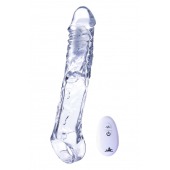 Прозрачная насадка-удлинитель Length Enhancer With Bullet с подхватом - 22,3 см. - NMC - во Владивостоке купить с доставкой