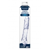 Прозрачная насадка-удлинитель Length Enhancer с подхватом - 22,3 см. - NMC - во Владивостоке купить с доставкой