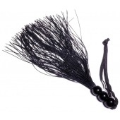 Черная силиконовая плетка - 25,4 см. - Boys of Toys - купить с доставкой во Владивостоке