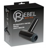 Черный мастурбатор с удобной ручкой Masturbator with 2 Functions - Orion - во Владивостоке купить с доставкой