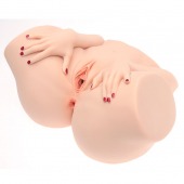 Телесный мастурбатор-полуторс Barbie - Naked Factory - во Владивостоке купить с доставкой