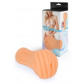 Эластичный мастурбатор в виде вагины телесного цвета - Sexy Girl - во Владивостоке купить с доставкой