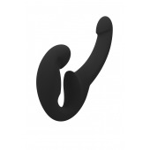 Черный безремневой страпон Share Lite - Fun Factory - купить с доставкой во Владивостоке