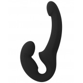 Черный безремневой страпон Share Lite - Fun Factory - купить с доставкой во Владивостоке