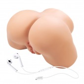 Телесный мастурбатор Olivia с 2 любовными отверстиями - Baile - во Владивостоке купить с доставкой