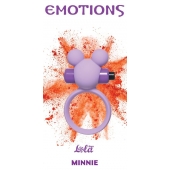 Сиреневое эрекционное виброколечко Emotions Minnie - Lola Games - во Владивостоке купить с доставкой