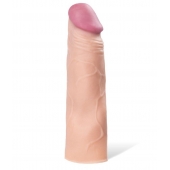 Реалистичная насадка с ярко выраженной головкой - 16,5 см. - A-toys - во Владивостоке купить с доставкой