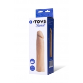 Реалистичная насадка с ярко выраженной головкой - 16,5 см. - A-toys - во Владивостоке купить с доставкой