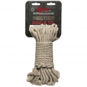 Бондажная пеньковая верёвка Kink Bind   Tie Hemp Bondage Rope 50 Ft - 15 м. - Doc Johnson - купить с доставкой во Владивостоке