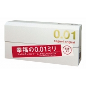 Супер тонкие презервативы Sagami Original 0.01 - 5 шт. - Sagami - купить с доставкой во Владивостоке