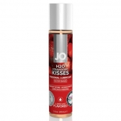 Смазка с ароматом клубники JO Flavored Strawberry Kiss - 30 мл. - System JO - купить с доставкой во Владивостоке