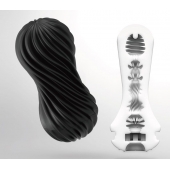 Мастурбатор FLEX Rocky Black с плотным рельефом - Tenga - во Владивостоке купить с доставкой