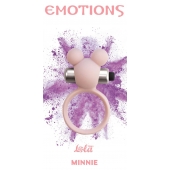 Розовое эрекционное виброколечко Emotions Minnie Light pink - Lola Games - во Владивостоке купить с доставкой