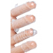 Набор из 4 насадок на член Pleasured Penis Enhancement Sleeve 4 Pack - XR Brands - во Владивостоке купить с доставкой