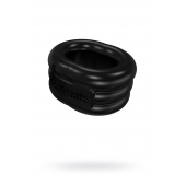 Чёрное эрекционное виброкольцо Stretch - Bathmate - во Владивостоке купить с доставкой