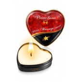 Массажная свеча с ароматом ванили Bougie Massage Candle - 35 мл. - Plaisir Secret - купить с доставкой во Владивостоке