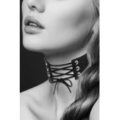 Оригинальный ошейник-чокер со шнуровкой - Bijoux Pour Toi - купить с доставкой во Владивостоке