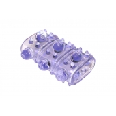 Фиолетовая насадка на пенис Rings Armour - Lola Games - во Владивостоке купить с доставкой