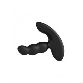 Черный силиконовый стимулятор простаты Levett Nitoc с пультом ДУ - Levett - во Владивостоке купить с доставкой
