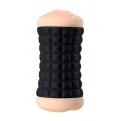 Двухсторонний мастурбатор JOS JANICE в черном цилиндре - JOS - во Владивостоке купить с доставкой