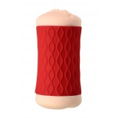 Двухсторонний мастурбатор JOS  NADIN в красном цилиндре - JOS - во Владивостоке купить с доставкой