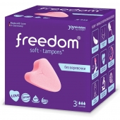 Женские гигиенические тампоны без веревочки FREEDOM normal - 3 шт. - Freedom - купить с доставкой во Владивостоке