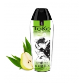 Интимный гель TOKO Pear   Exotic Green Tea с ароматом груши и зеленого чая - 165 мл. - Shunga - купить с доставкой во Владивостоке