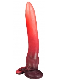 Красный фаллоимитатор  Зорг Лонг  - 42 см. - Erasexa - купить с доставкой во Владивостоке