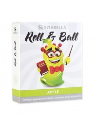 Стимулирующий презерватив-насадка Roll   Ball Apple - Sitabella - купить с доставкой #SOTBIT_REGIONS_UF_V_REGION_NAME#