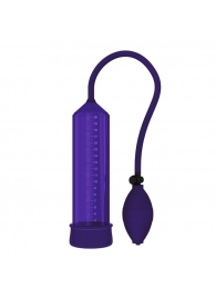 Фиолетовая вакуумная помпа - 25 см. - Rubber Tech Ltd - во Владивостоке купить с доставкой