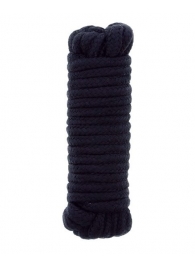 Чёрная веревка для связывания BONDX LOVE ROPE - 5 м. - Dream Toys - купить с доставкой во Владивостоке