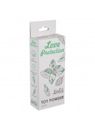 Пудра для игрушек Love Protection с ароматом мяты - 15 гр. - Lola Games - купить с доставкой во Владивостоке