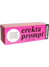 Возбуждающий женский крем Erekta Prompt  - 13 мл. - Inverma - купить с доставкой во Владивостоке