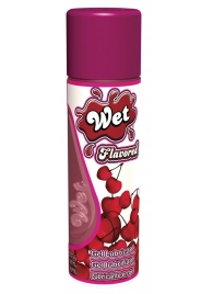 Лубрикант Wet Flavored Sweet Cherry с ароматом вишни - 106 мл. - Wet International Inc. - купить с доставкой во Владивостоке