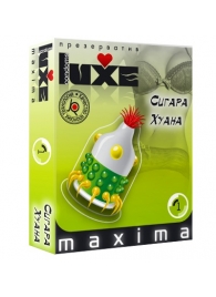 Презерватив LUXE Maxima  Сигара Хуана  - 1 шт. - Luxe - купить с доставкой во Владивостоке