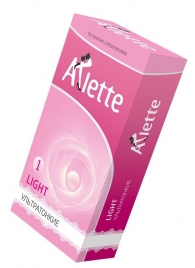 Ультратонкие презервативы Arlette Light - 12 шт. - Arlette - купить с доставкой во Владивостоке