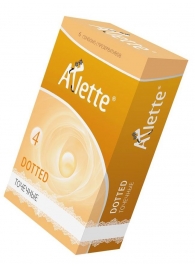 Презервативы Arlette Dotted с точечной текстурой - 6 шт. - Arlette - купить с доставкой во Владивостоке
