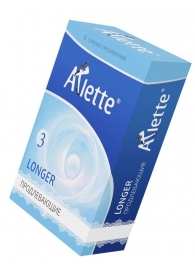 Презервативы Arlette Longer с продлевающим эффектом - 6 шт. - Arlette - купить с доставкой во Владивостоке