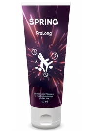 Пролонгирующий интимный лубрикант Spring ProLong - 100 мл. - SPRING - купить с доставкой во Владивостоке