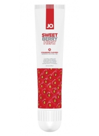 Стимулирующий клиторальный гель со вкусом клубники JO Sweet Berry Heat - 10 мл. - System JO - купить с доставкой во Владивостоке
