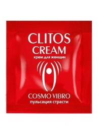 Пробник возбуждающего крема для женщин Clitos Cream - 1,5 гр. - Биоритм - купить с доставкой во Владивостоке
