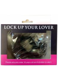 Черные меховые наручники Love с ключиками - Baile - купить с доставкой во Владивостоке